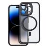 FULL MATTE MAG COVER tok, MagSafe kompatibilis, XIAOMI redmi NOTE 14 PRO 5G készülékhez, fekete