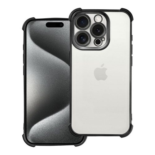 Tok ANTISHOCK ELECTRO az IPHONE 15 Pro fekete készülékhez