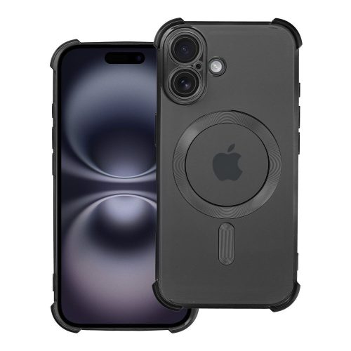 ANTISHOCK ELECTRO tok IPHONE 16-hoz, kompatibilis a MagSafe-fel, fekete