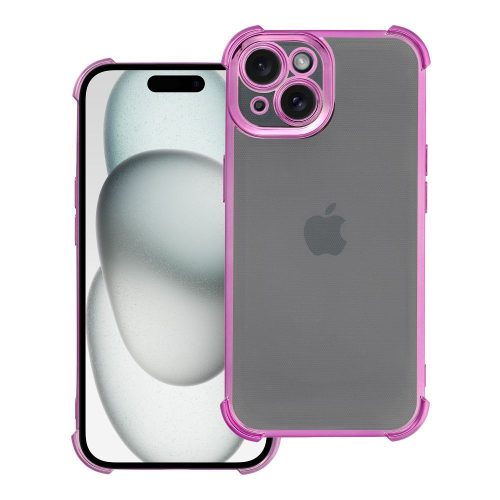 Tok ANTISHOCK ELECTRO iPhone 15-höz rózsaszín