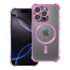 Case ANTISHOCK ELECTRO for IPHONE 16 Pro compatible with MagSafe pink