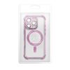 Case ANTISHOCK ELECTRO for IPHONE 16 Pro compatible with MagSafe pink