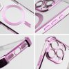 Case ANTISHOCK ELECTRO for IPHONE 16 Pro compatible with MagSafe pink