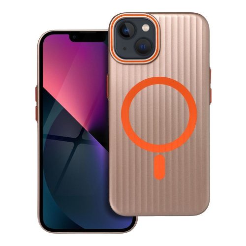 SIMPLY tok, amely kompatibilis a MagSafe-fel, IPHONE 13 készülékhez, titán sivatag színben