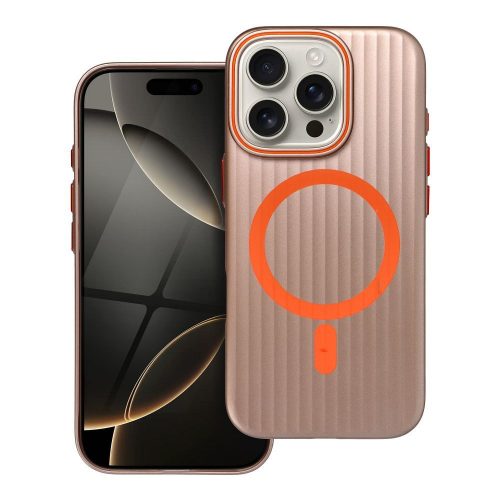 Tok SIMPLY kompatibilis MagSafe-dal az IPHONE 15 Pro titanium desert számára