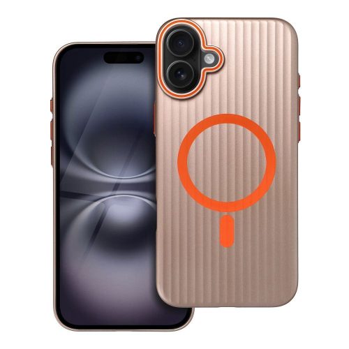 Tok SIMPLY kompatibilis a MagSafe-dal az IPHONE 16 Plus titanium desert számára