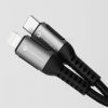 CELL F-ENERGY C260 kábel Type C to Type C QC4.0 PD 5A 100W Cafule 3 m fekete