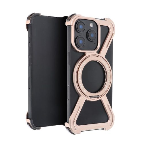 Tok TITANIUM Escort MagSafe kompatibilis IPHONE 15-höz sivatagi arany színben
