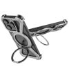 TITANIUM tok Escort kompatibilis MagSafe-fel IPHONE 16 PRO-hoz ezüst