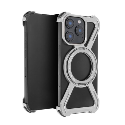TITANIUM Escort tok MagSafe kompatibilitással IPHONE 13 / 14 készülékhez, ezüst