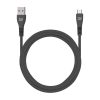 kék STAR kábel USB A - Micro USB 2A 12W DC99M 1 m fekete