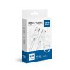 BLUE STAR cable Type C to Type C 6A 60W QC4.0 Q28 1 m white