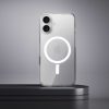 Clear Elite Mag Cover sárgulásmentes telefontok, kompatibilis a Camera Control gombbal és a MagSafe-fel IPHONE 16-hoz, áttetsző
