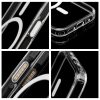 Clear Elite Mag Cover antisárguló kompatibilis Camera Control gombbal és MagSafe IPHONE 16 PRO-hoz átlátszó