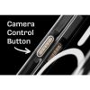 Clear Elite Mag Cover antisárguló kompatibilis Camera Control gombbal és MagSafe IPHONE 16 PRO-hoz átlátszó