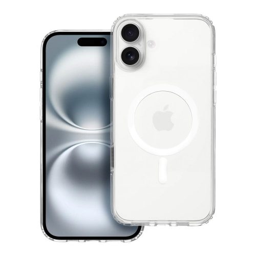 Clear Elite Mag Cover antisárgaing kompatibilis a Camera Control gombbal és MagSafe-fel az IPHONE 16 PLUS-hoz, átlátszó