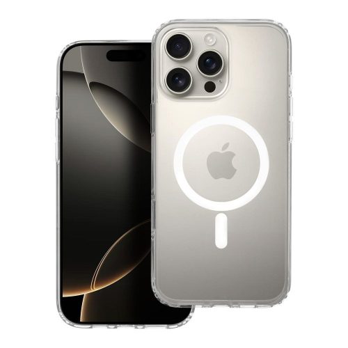 Clear Elite Mag Cover kifakulás elleni kompatibilis Camera Control gombbal és MagSafe-fel az IPHONE 16 PRO MAX-hoz átlátszó