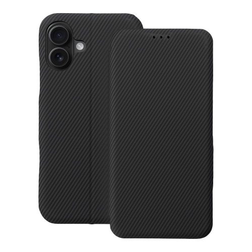 FOLIO Side Magnet könyvtok IPHONE 16 PLUS készülékhez, fekete