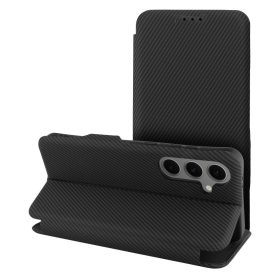 FOLIO Side Magnet könyvtok SAMSUNG S25 PLUS fekete