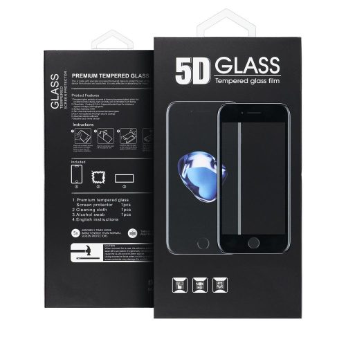 5D Full Glue Edzett üveg - Samsung Galaxy A36 5G fekete