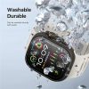 DUX DUCIS strap CS mágneses szilikon Apple Watch 42/44/45/46/49mm szürke