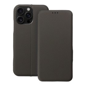   FOLIO Side Magnet könyvtok IPHONE 16 PRO MAX készülékhez, barna