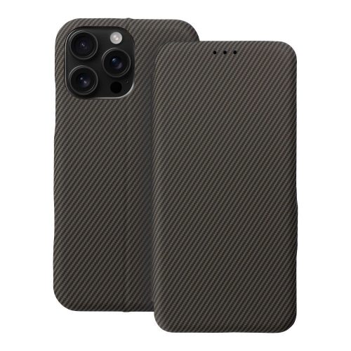 FOLIO Side Magnet könyvtok IPHONE 16 PRO MAX készülékhez, barna