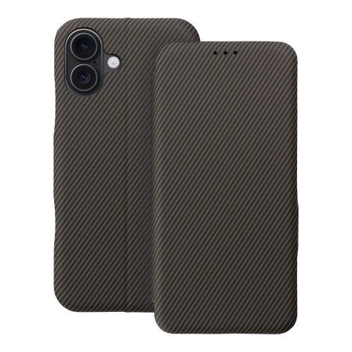 FOLIO Side Magnet könyvtok IPHONE 16 PLUS-hoz, barna