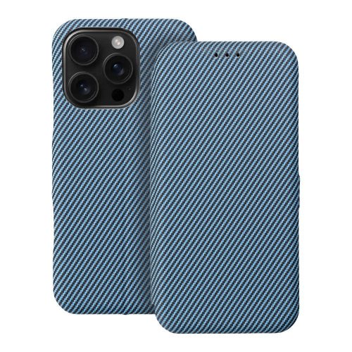 FOLIO Side Magnet könyvtok az IPHONE 16 PRO-hoz kék színben