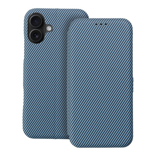 FOLIO Side Magnet könyvtok IPHONE 16 PLUS-hoz, kék
