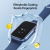 DUX DUCIS protector LCD PMMA kerettel Apple Watch 10 42 mm készülékhez, fekete