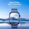 DUX DUCIS protector LCD PMMA kerettel Apple Watch 10 42 mm készülékhez, fekete