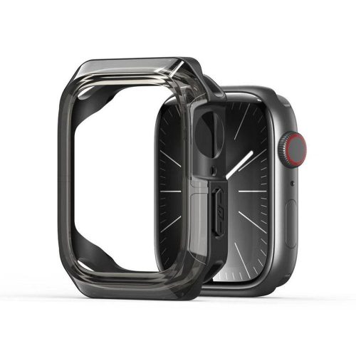 DUX DUCIS tok TAMO Apple Watch series 10 42 mm-hez, átlátszó feketével