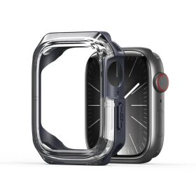   DUX DUCIS tok TAMO Apple Watch series 10 46 mm-hez, átlátszó midnight színben