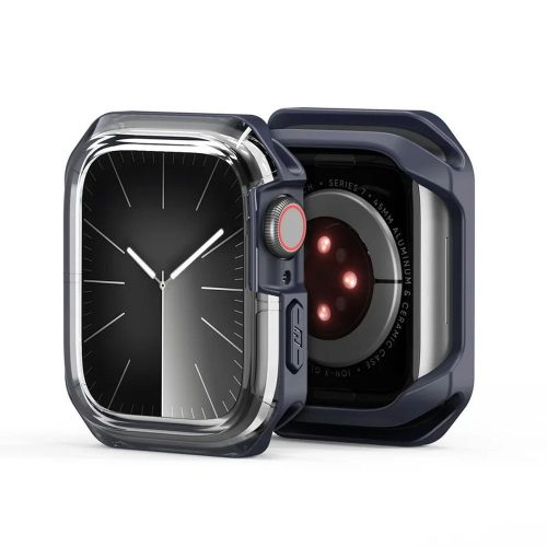 DUX DUCIS tok TAMO Apple Watch series 10 46 mm-hez, átlátszó midnight színben