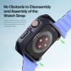 DUX DUCIS tok TAMO Apple Watch series 10 46 mm-hez, átlátszó midnight színben