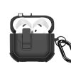 DUX DUCIS PECP - TPU+PC védőtok AirPods 4-hez, fekete