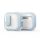 DUX DUCIS PECP - TPU+PC védőtok AirPods 4 fehér kék