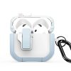 DUX DUCIS PECP - TPU+PC védőtok AirPods 4 fehér kék