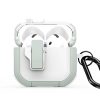 DUX DUCIS PECP - TPU+PC védőtok AirPods 4 fehér zöld