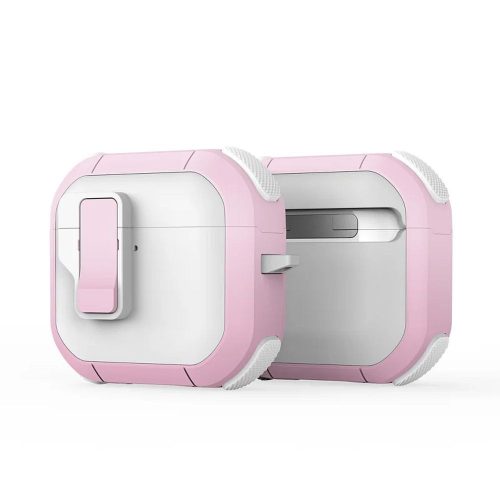 DUX DUCIS PECP - TPU+PC védőtok AirPods 4 fehér rózsaszín
