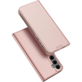   DUX DUCIS pénztárca tok SKIN PRO SAMSUNG S25-höz rózsaszín