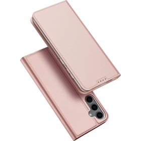   DUX DUCIS pénztárca tok SKIN PRO SAMSUNG S25 Plus-hoz rózsaszín