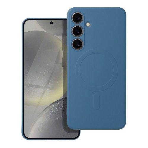 SILICONE MAG COVER tok, amely kompatibilis a MagSafe-fel, SAMSUNG A36 kék