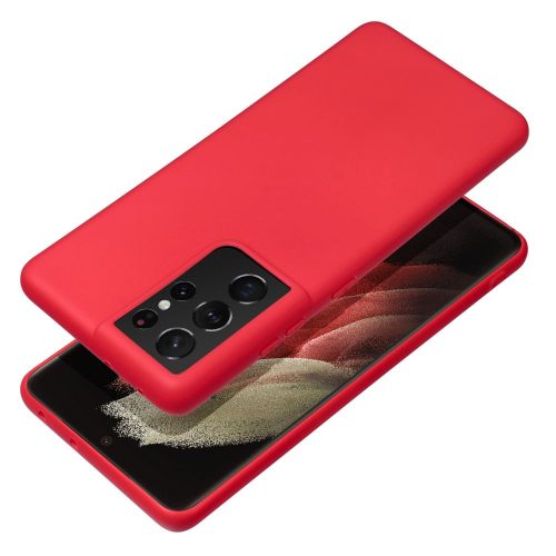 SOFT tok SAMSUNG A56 5G telefonhoz, piros