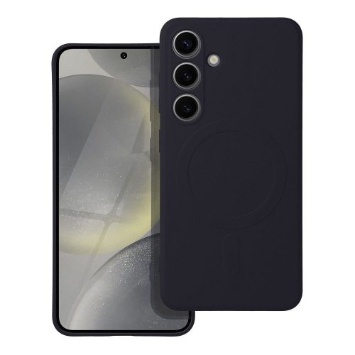 SILICONE MAG COVER tok, amely kompatibilis a MagSafe-fel SAMSUNG A26 készülékhez, fekete színben