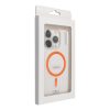 Drop Glue Colorful Ring Mag Cover kompatibilis a MagSafe-dal IPHONE 11 PRO narancssárga