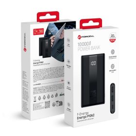   Powerbank Forcell F-Energy Energo P10K2 QC3.0 PD 3A 22,5W 10000 mAh black