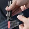 BASEUS safety hammer 2in1 üveg breaker + seat belt cutter CRSFH-0G fekete