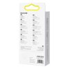 BASEUS kábel 3in1 USB A - Micro USB / Lightning / Type C 3,5A 6CAXS000001 1,2 m fekete